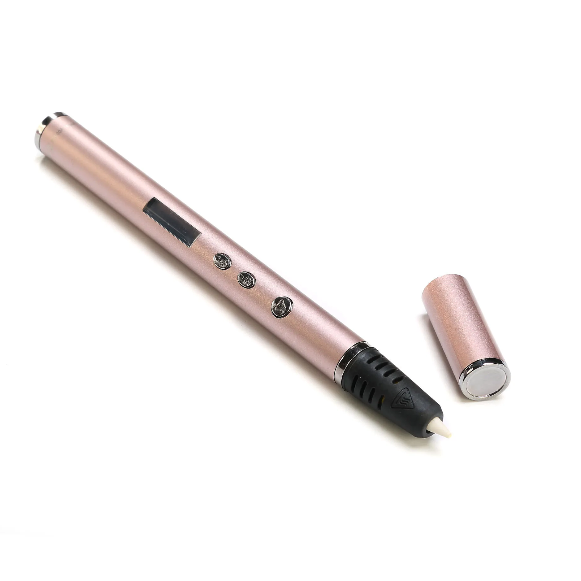 Rose Gold Новая горячая RP900A 3D Ручка Самая тонкая DIY 3D печать Ручка в мире креативная игрушка подарок рождественские подарки для детей - Цвет: Rose Gold