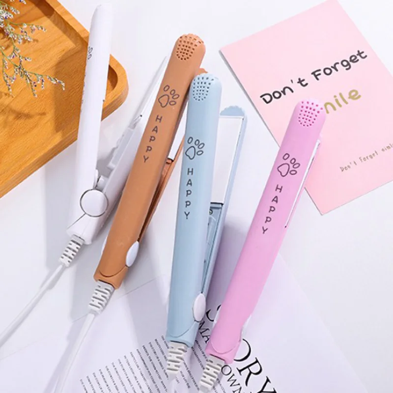 Электрическая шина выпрямитель для волос щипцы завивки двойного назначения DIY