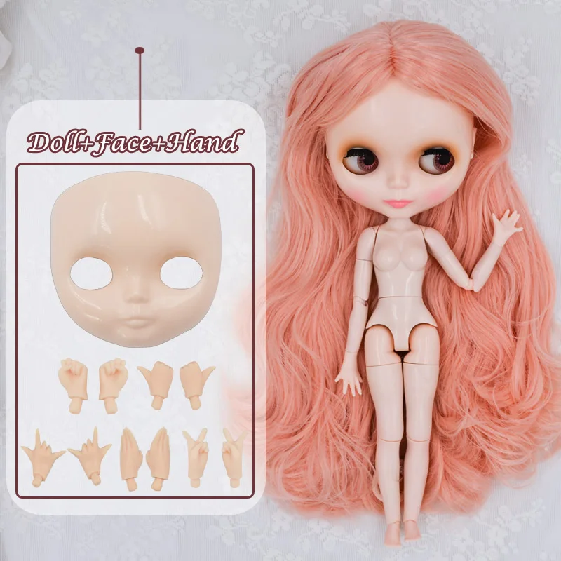 FHNBL22 Neo Blyth кукольные по индивидуальному заказу NBL блестящее лицо, 1/6 OB24 BJD мяч шарнирная кукла на заказ куклы для девочек, подарок для сбора NBL23 - Цвет: FHNBL22