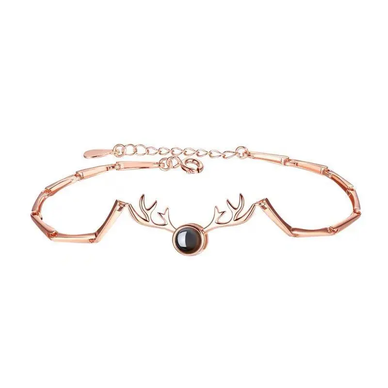 Новинка 2019 100 языков подарок на день Святого Валентина проекционный браслет с