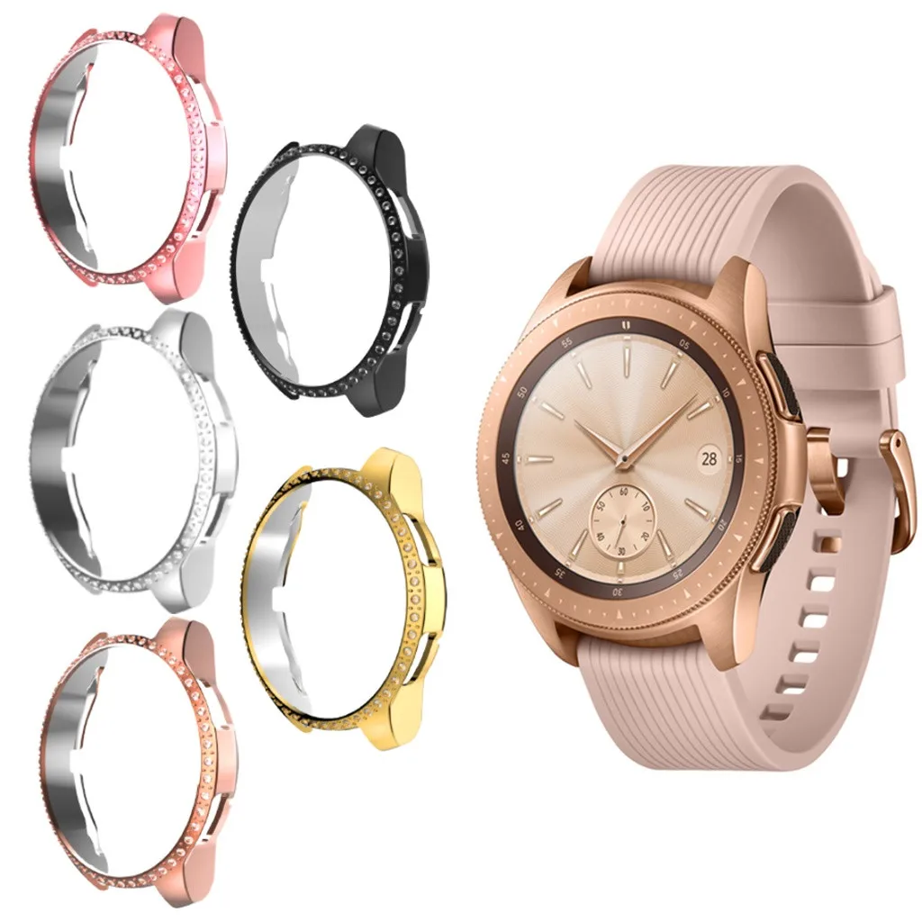 

Ультратонкий и прочный прозрачный защитный чехол из поликарбоната предотвращает появление царапин. Подходит для часов Samsung Galaxy watch 42 мм