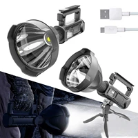 xhp70 powerful led flashlight super bright portable spotlights waterproof searchlight usb torch 8000 lumen dropshipping
