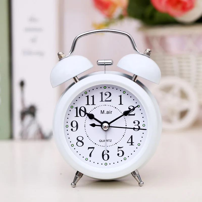 Бесшумные модные прикроватные часы-будильник креативный умный будильник