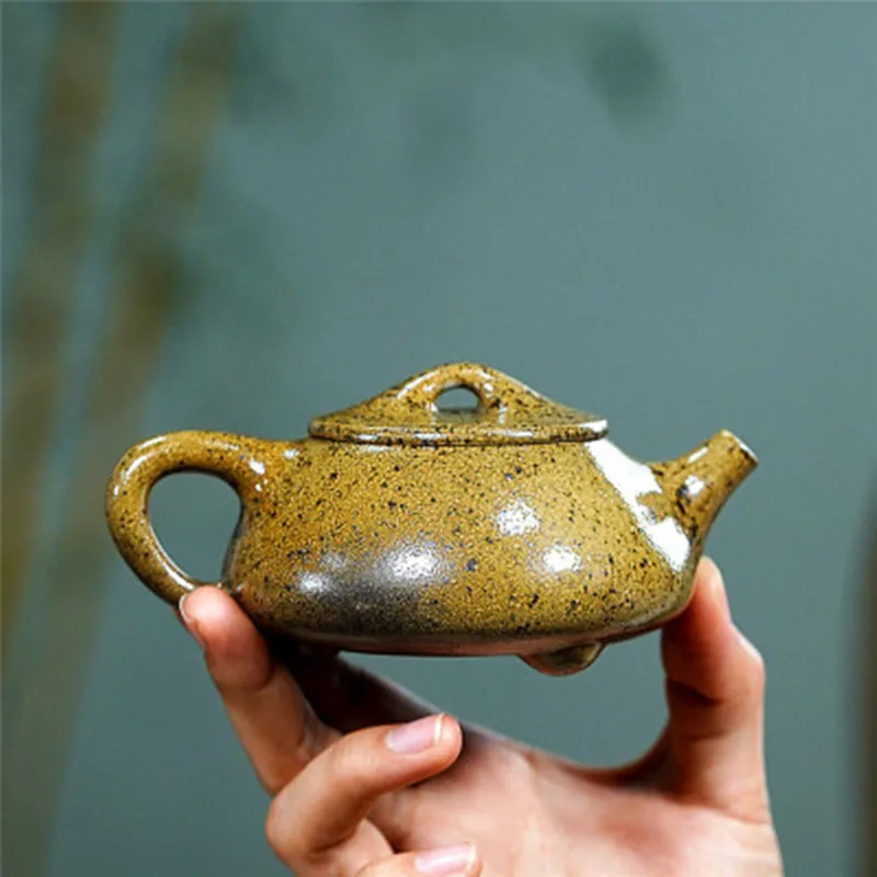 Известный ручной работы фиолетовый песок чайный горшок Исин сырая руда Сезам