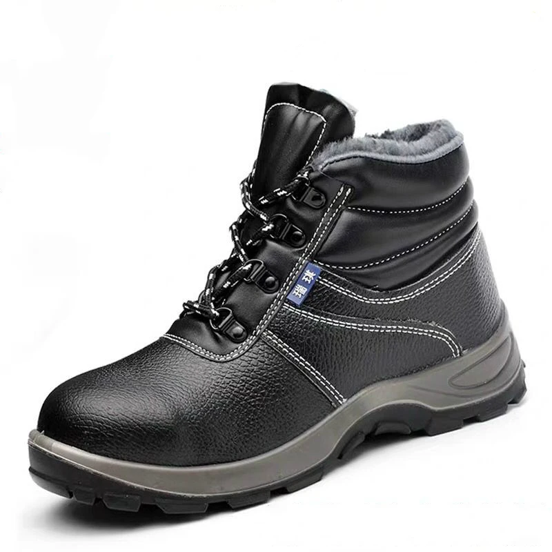 Мужские ботинки из размера плюс коровьей кожи рабочие ботильоны на платформе со