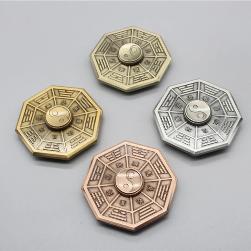 

Taiji Eight Diagrams Fingertip Gyro Metal Fingertip Gyro Toy Gift Finger Gyro Adult Gift Spinner Anti Stress Fidget Spinner