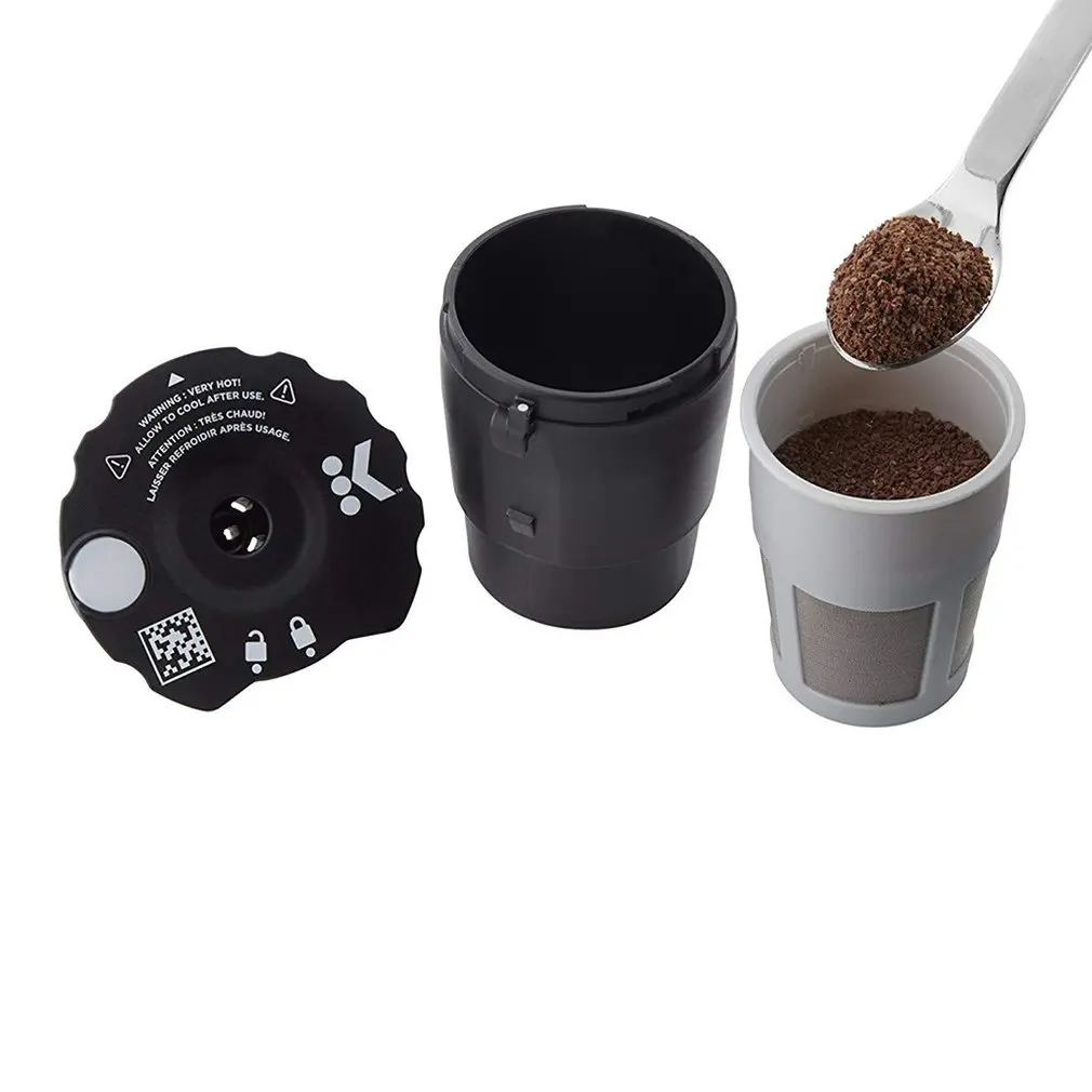 

Universal Durable Reusable Ground Coffee Filter 1.0 2.0 Suitable For Keurig My K-Cup Pod Coffee Makers