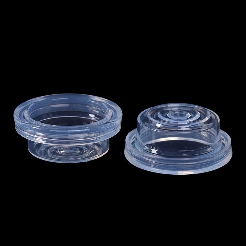 2 pcs Baby Silicone Feeding ReplacementBreast Pump Parts Diaphragm Accessories |