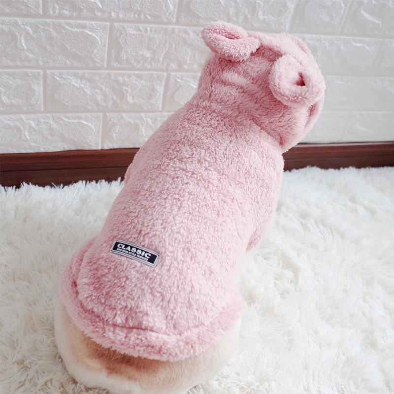 

Puppy Clothes Dog Clothing for French Bulldog Dog Winter Warm Rabbit Clothes Hat Clothes Dog Costume Pets Acessorios Ropa Perro
