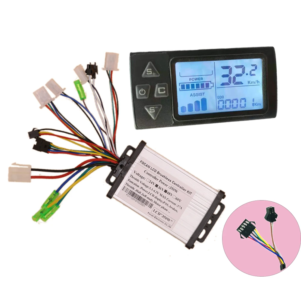 

FOCAN Ebike Display 24V 36V 48V S861 Display Electric Bike Intelligent Control Panel Display for Electric Bicycle