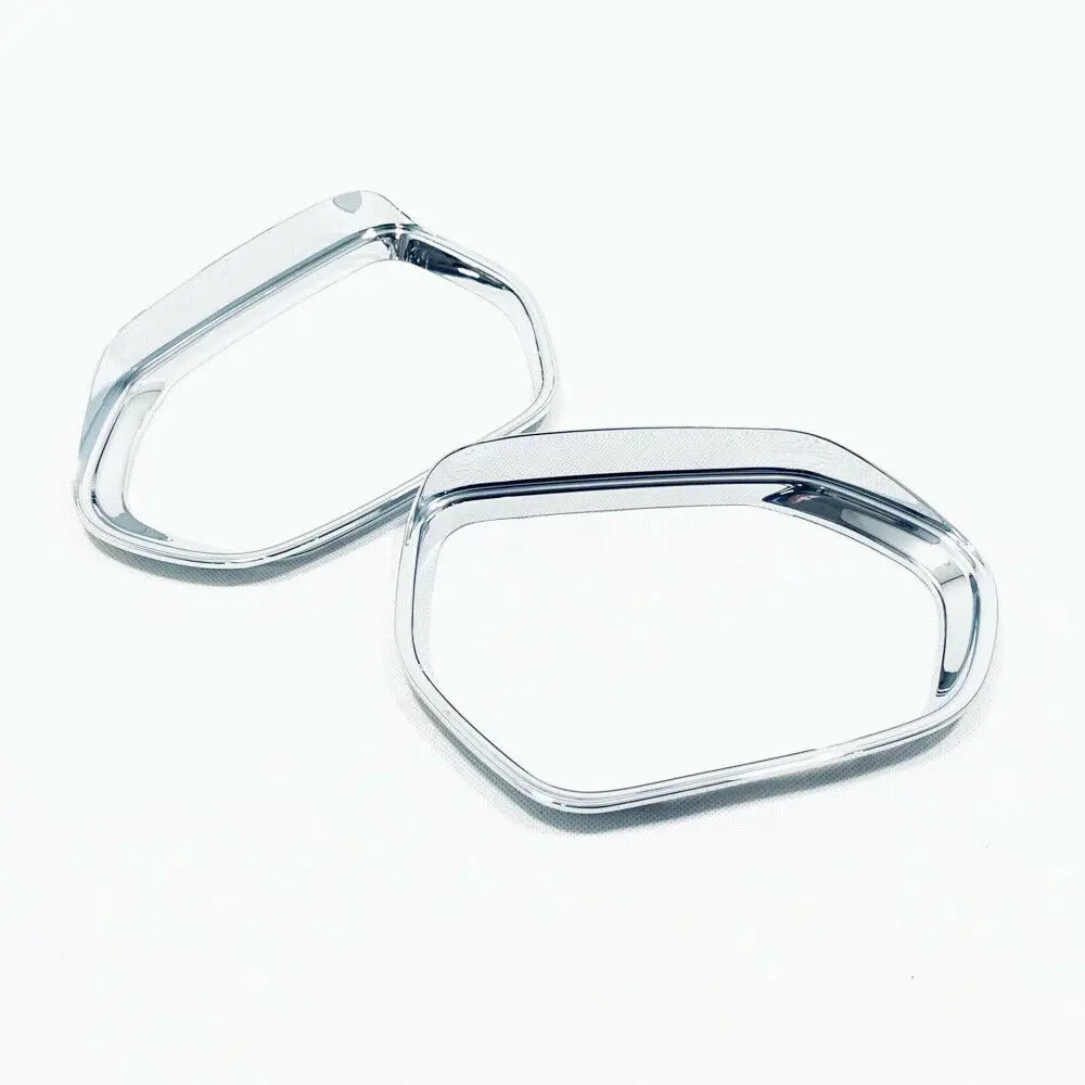

For Toyota CH-R CHR 2017-2019 Chrome Side Door Mirror Sun Rain Visor Cover Trim