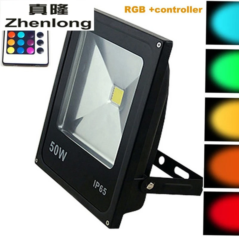 Светодиодный прожекторов мощностью 10 Вт 20 30 50 светодиодное освещение IP65 на
