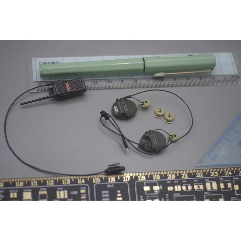 

Подвесные наушники DAMTOYS 1/6 Soldier DMS015, радиомодель для 12-дюймовых экшн-фигурок, аксессуары, коллекционный дисплей «сделай сам»