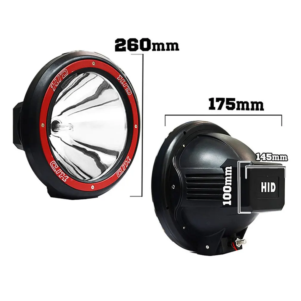 

Brand New 2X 9" Inch 100W Driving Lights Xenon Spotlight Offroad 4Wd Truck Ute 12V Black Auto Accessories High Quality