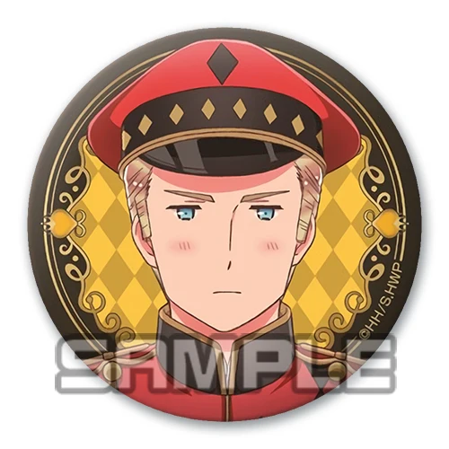 Аниме Hetalia Axis Power значки 58 мм круглые Милая брошь версия животного | Украшения и