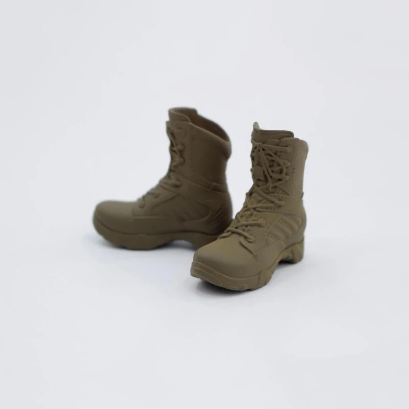 

In Stock Vstoys 1/6 Scale Female Soldier Combat boots with Green Color Fit 12" Remove Feet Action Figure Body