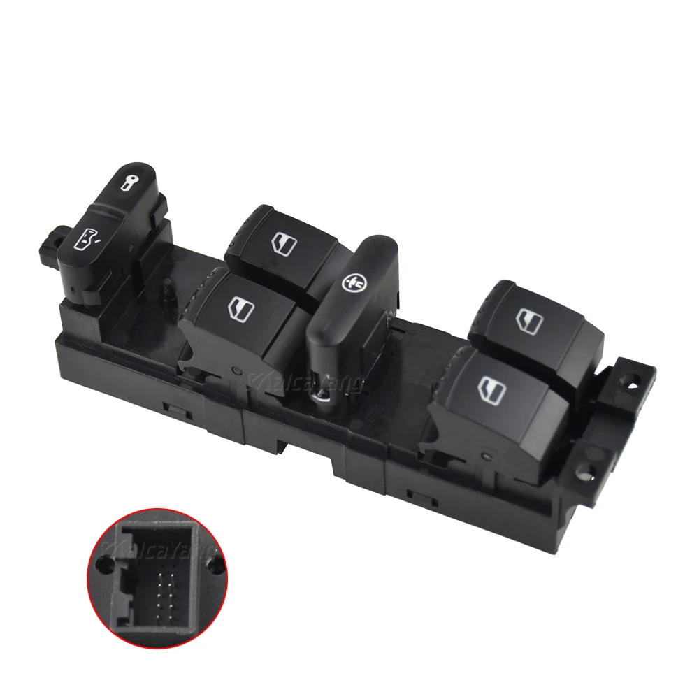 Главный переключатель стеклоподъемника для Skoda Fabia Octavia Superb VV Jetta Golf Passat 1J4959857C|window