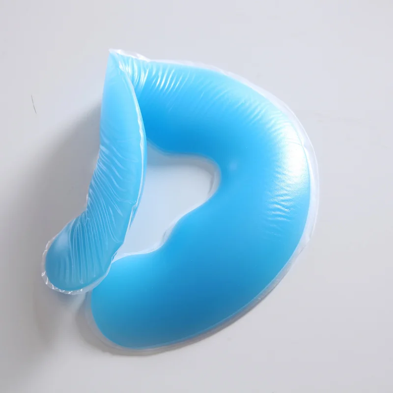 

Health Care Silicon Spa U Shape Pillow Spa Gel Pad Face Rest Body Massage Cradle Cushion P9