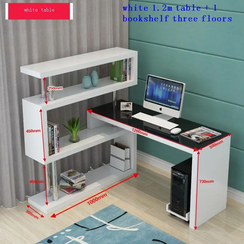 Стол офисный портативный с поддержкой ноутбука настольного компьютера | Мебель