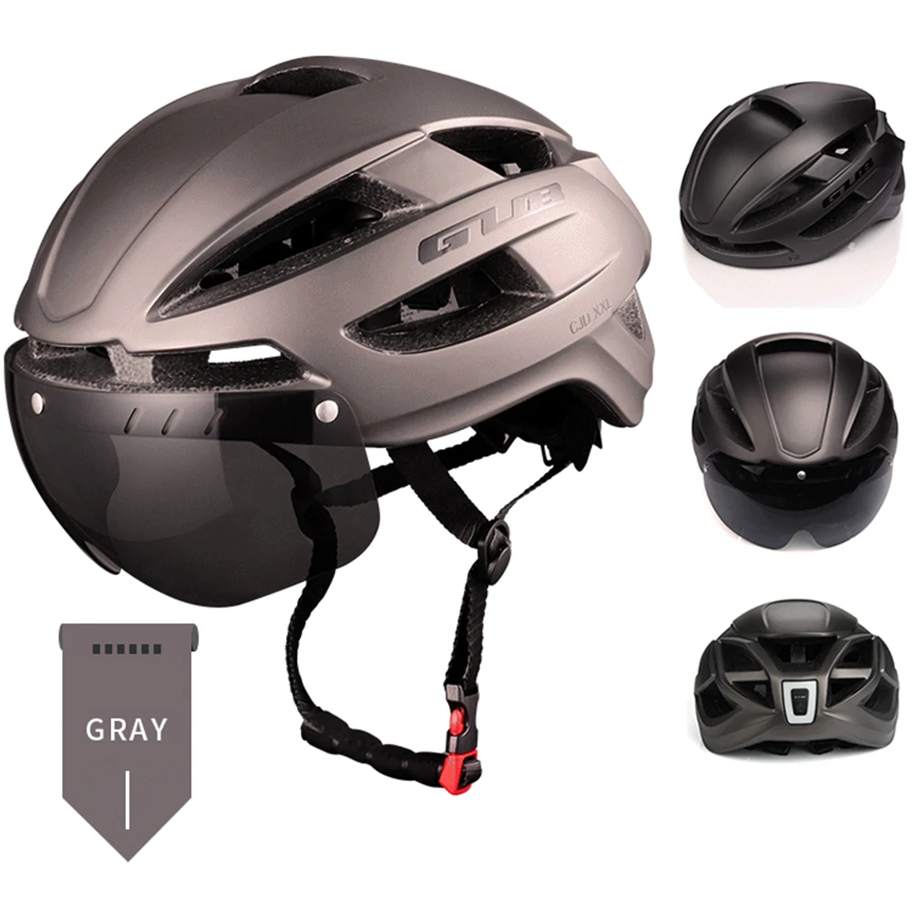 

Светодиодный легкий велосипедный шлем GUB, защитный шлем для горных и шоссейных велосипедов, с задним фонарем, Спортивная Безопасная крышка, ...