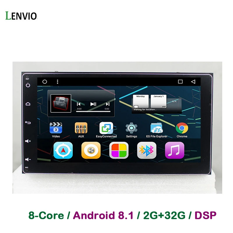 Автомагнитола Lenvio DSP 2 ГБ + 3 DIN Android 8 1 DVD радио GPS навигация проигрыватель