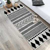 moroccan area rugs nordic non slip carpets for living room kitchen door mat soft flannel bedroom bedside rug tatami home decor