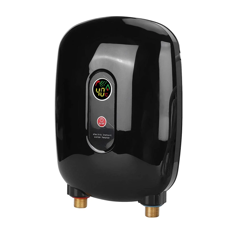 

Water Heater Electric Instant Water Heater Tankless Small Devices Rapid Heating For Electric Faucet Bathroom EU Plug