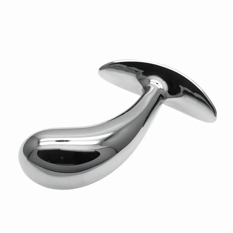 Анальная пробка из нержавеющей стали интимные игрушки для женщин Кристальный