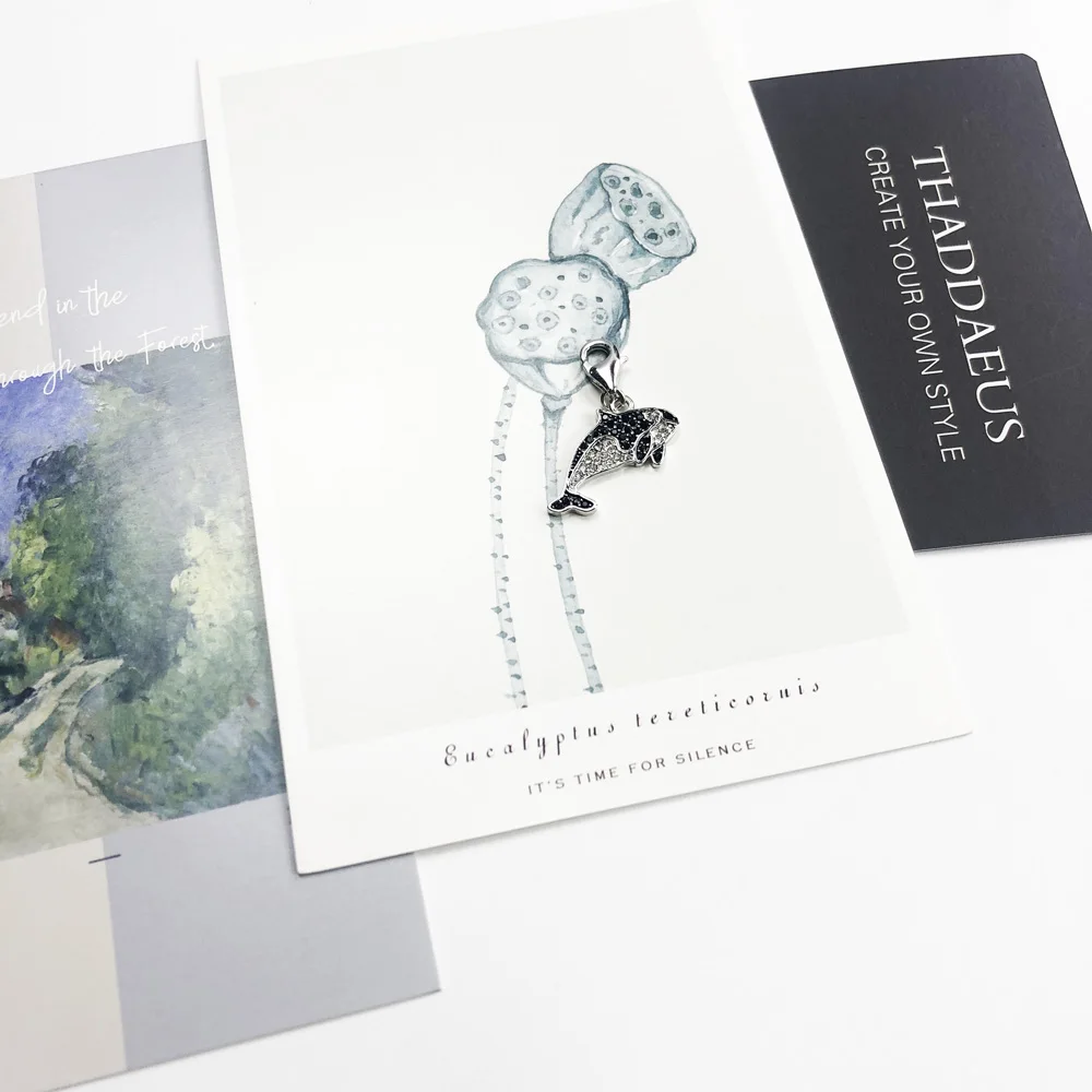 Подвеска в форме Косатка Кита 2019 Фирменная Новинка Европы Стиль украшения для