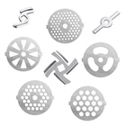 Лезвие для мясорубки  5, 8 шт., аксессуары для мясорубки из нержавеющей стали