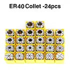 Высокоточная Цанга ER40 3-26 мм пружинная Цанга 0,005 точность ER40 держатель цангового патрона гравировально-фрезерный станок с ЧПУ