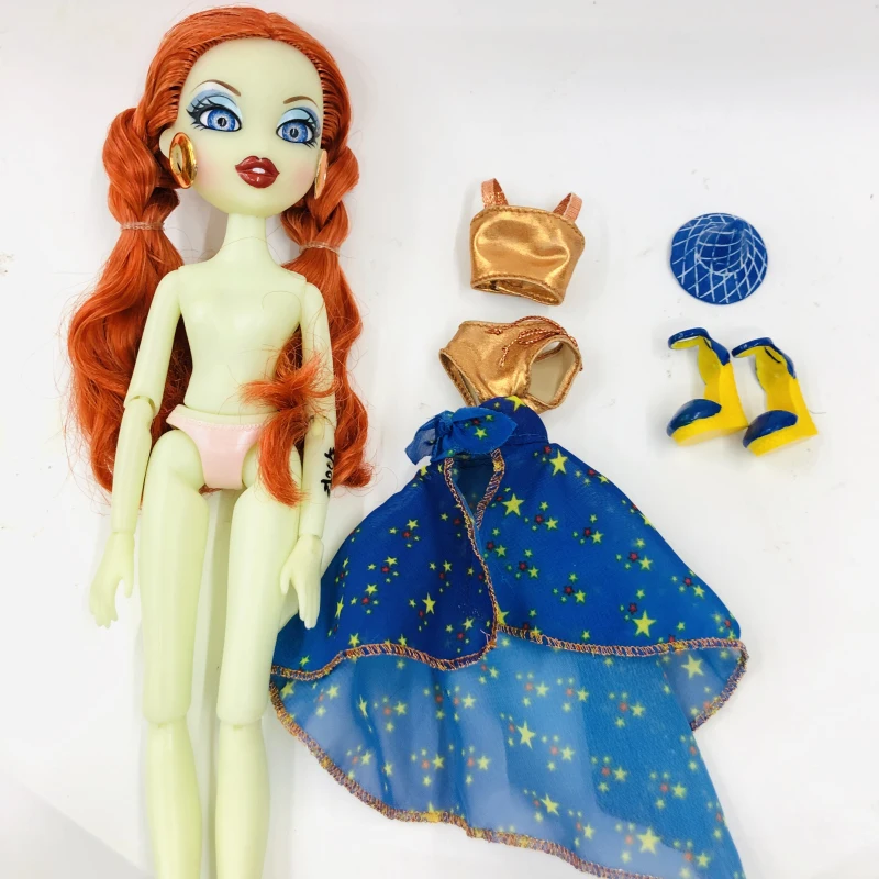 3D глаза модная фигурка BratzDoll Волшебная девочка и красивая одежда нарядная игрушка лучший подарок