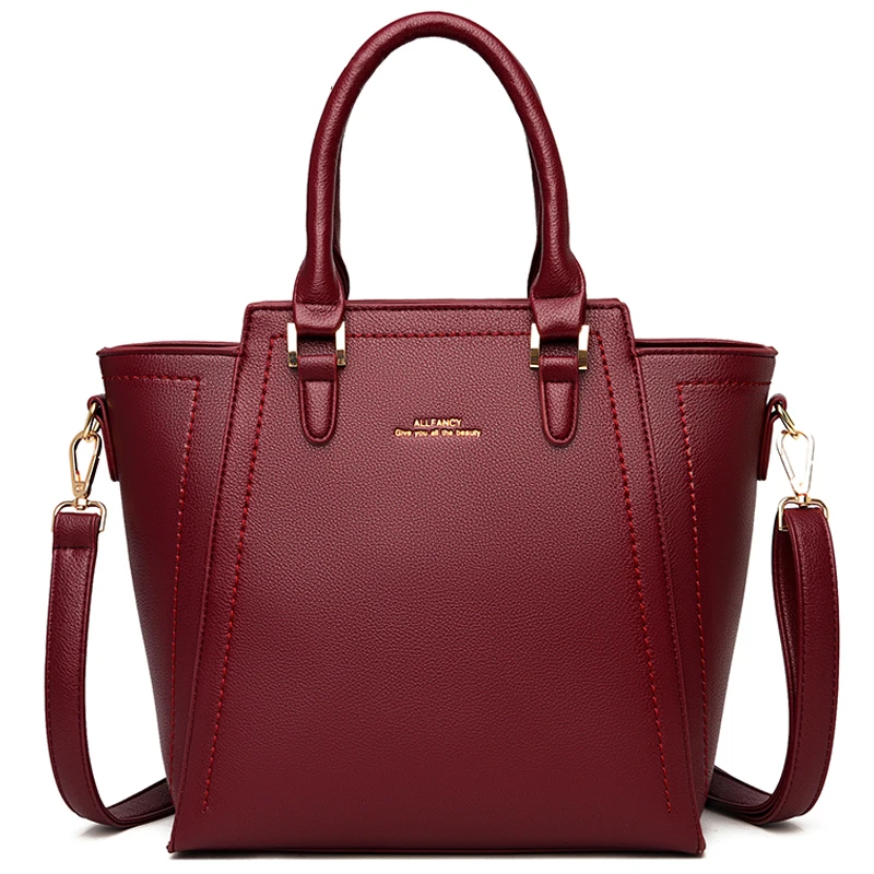 

Luxury Handbags Women Bags Designer Fashion Large Capacity Tote Bag Ladies PU Leather Shopping Messenger Bags Woman Shoulder Bag