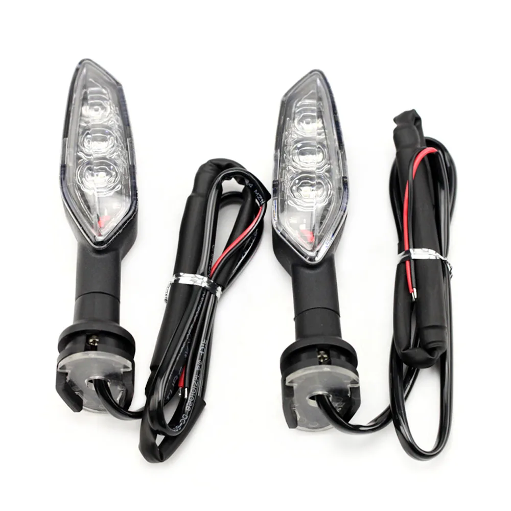 Clear Светодиодный светильник указателей поворота для YAMAHA FZ8 FZ6 N S R FZ1 Fazer XJ6 Diversion/F XJ6N TDM 900 аксессуары для мотоциклов мигалка - Цвет: Clear