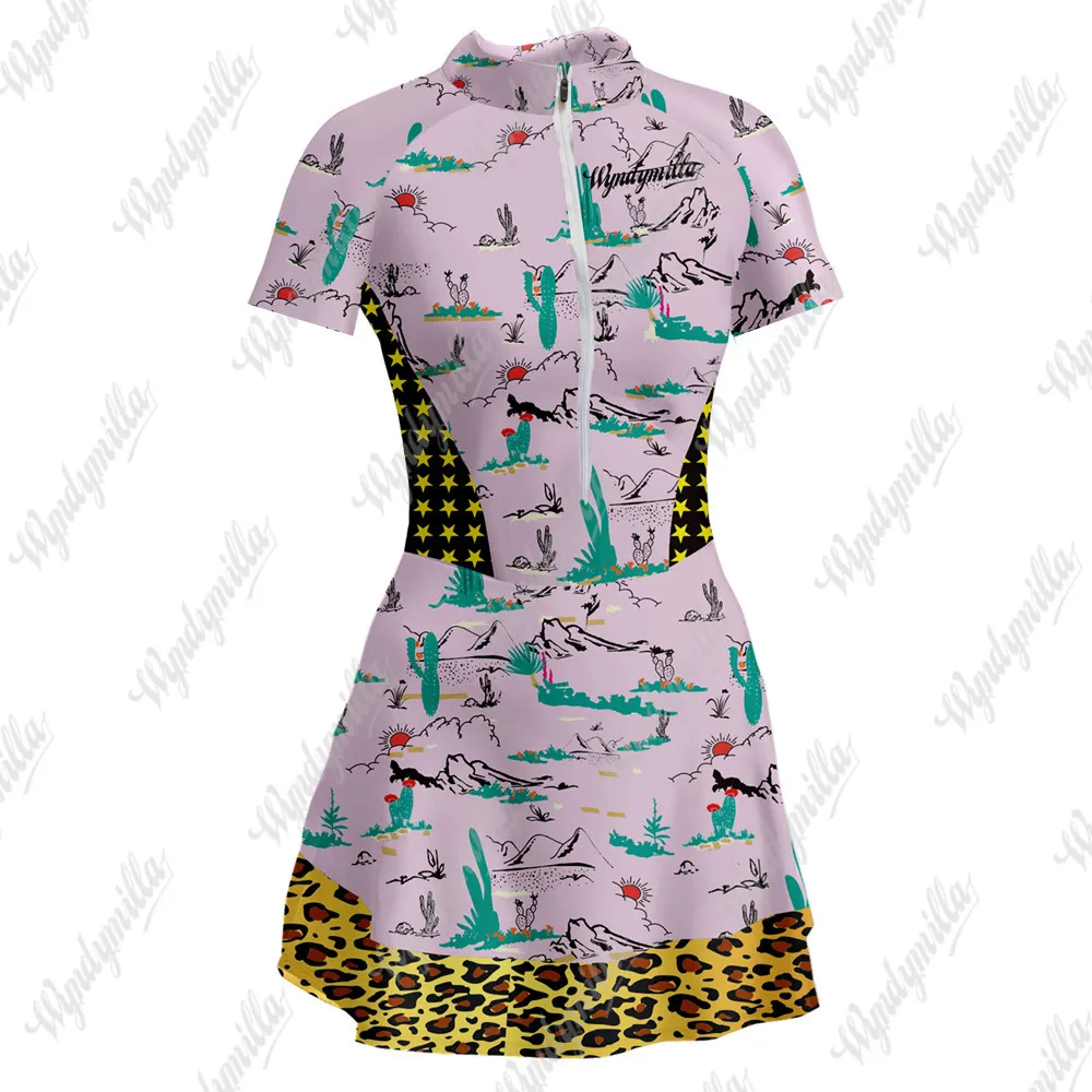 Wyndymilla велосипедная юбка наряд для триатлона платье дышащий комбинезон из лайкры