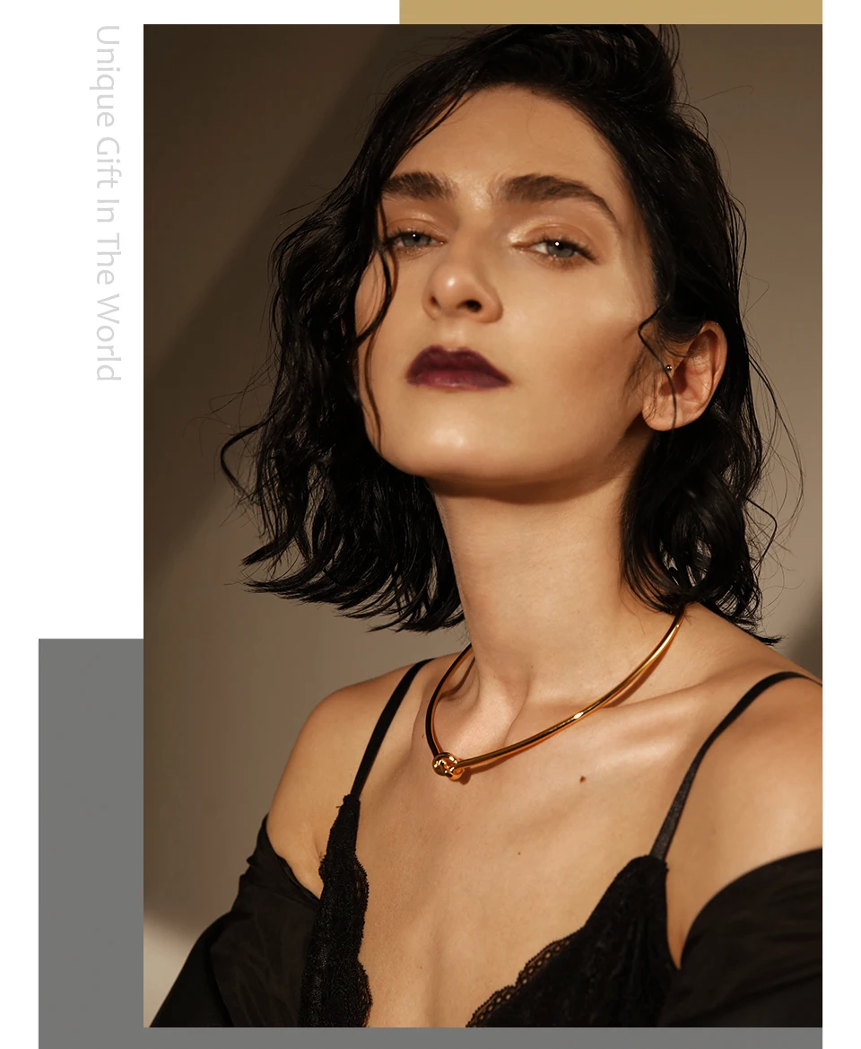 EnFashion, ожерелье-чокер с узлом из веревки, женское ожерелье золотого цвета, s подвески, чокеры, ожерелье, массивное ювелирное изделие, колье P9076