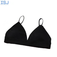 summer women bra french triangle tube top sexy seamless bras camisole wireless backless lingerie bralette