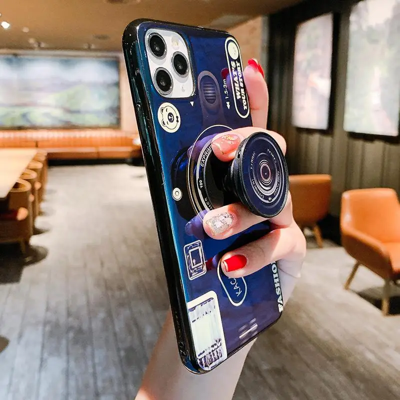 Upaitou Casing For Samsung Galaxy J2 J3 J4 J6 J7 J8 Pro Plus 2018 J5 Prime J520 Camera Retro Blu-ray Silicone Phone Case |