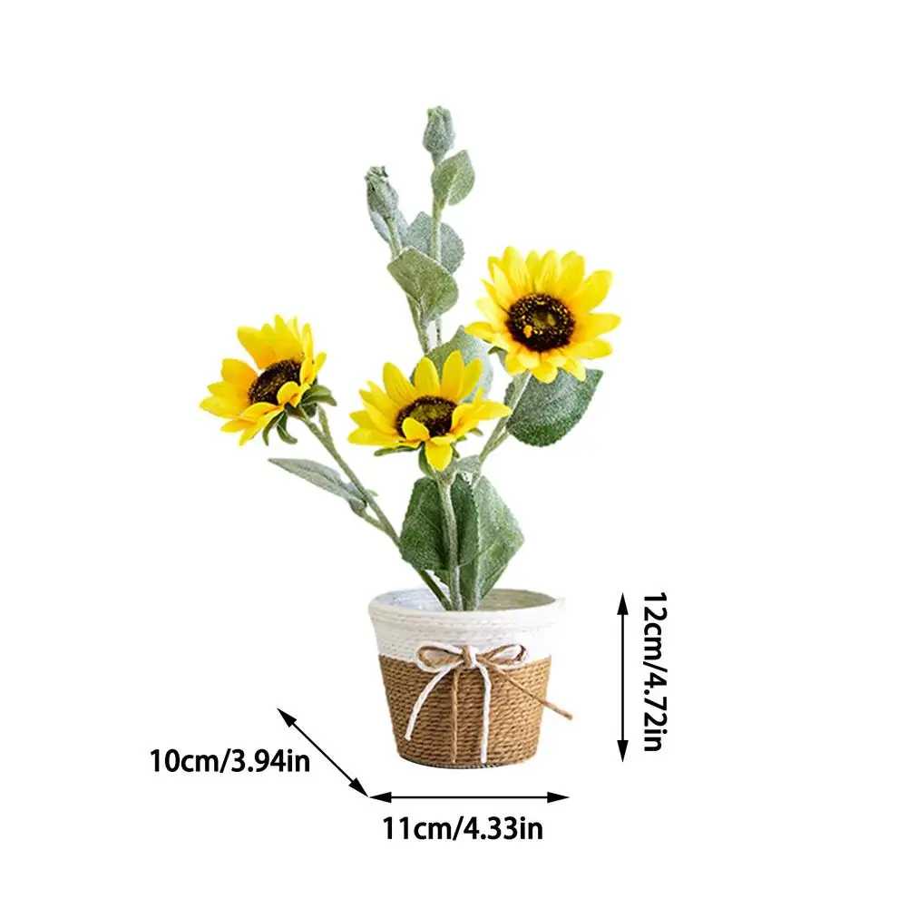 Подсолнухи своими руками искусственное растение искусственный цветок материал