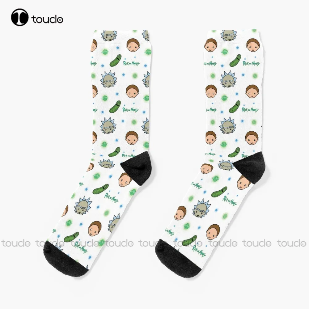 

New Rick Space Adventure Socks Womans Socks Personalized Custom Unisex Adult Socks Teen Socks Halloween Christmas Gift
