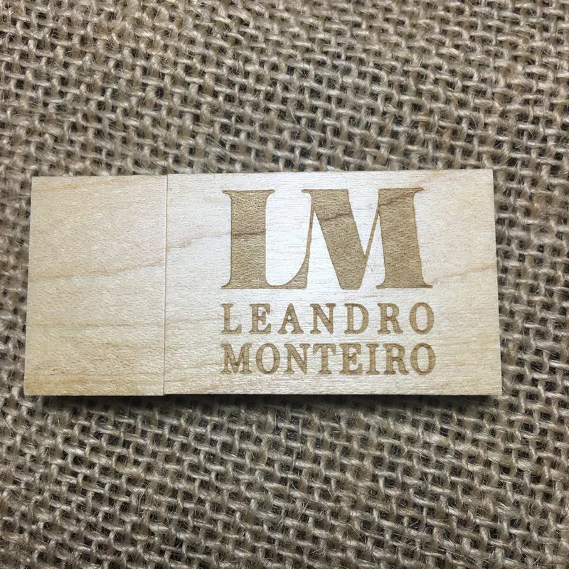 Usb флэш накопитель логотип на заказ деревянный флеш с коробкой 64 ГБ 32 16 4 u диск