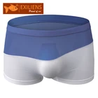 EXILIENS брендовые шелковые боксеры Для мужчин нижнее белье Cueca Masculina Ropa Interior Hombre Для мужчин s трусы-боксеры с изображением м Calzoncillos Размеры M-3XL