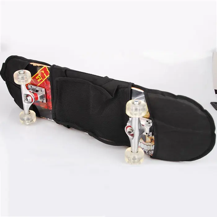 Черный практичный рюкзак для доски для скейтборда Skate Board Carry Bag Portable Skateboarding Protective Travel on.