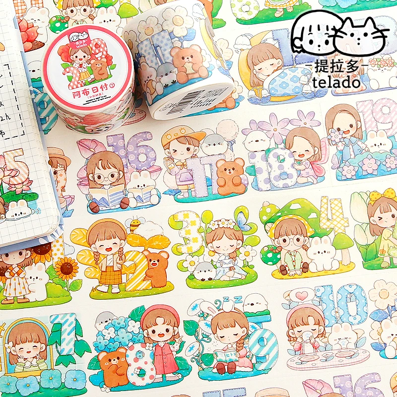 

3 шт./лот abu day payment 2 серии декоративная масляная бумага, масляная лента washi