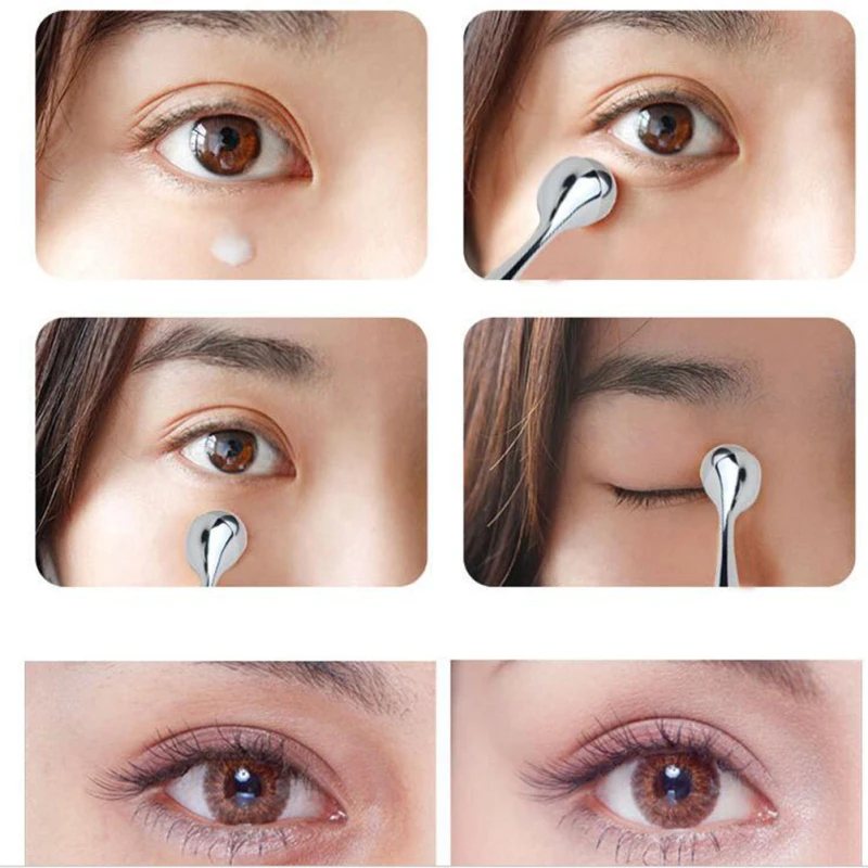 

New eye massager roller ion transfer instrument eye massager hand held ice beauty instrument