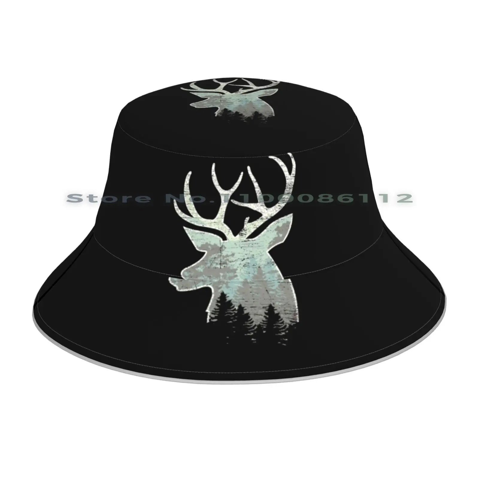 Панама в виде головы оленя лосящего леса