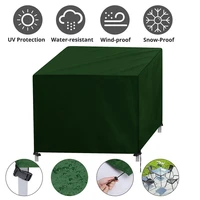 green dust cover 420dpu oxford cloth furniture cover hi quality outdoor garden waterproof cover with four corner buckle
