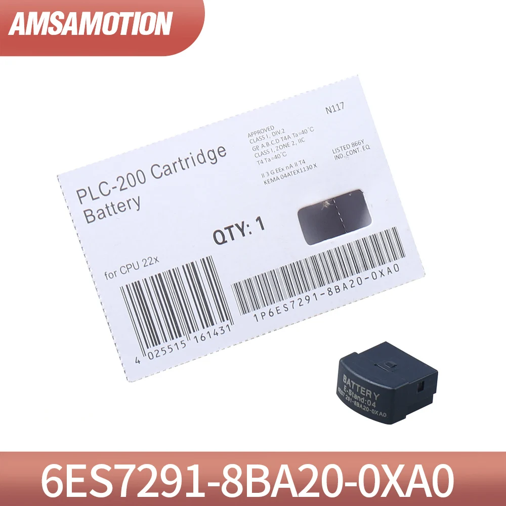 Литий-ионный аккумулятор 6ES7291-8BA20-0XA0 подходит для Siemens PLC CPU224XP картридж батареи 6ES7