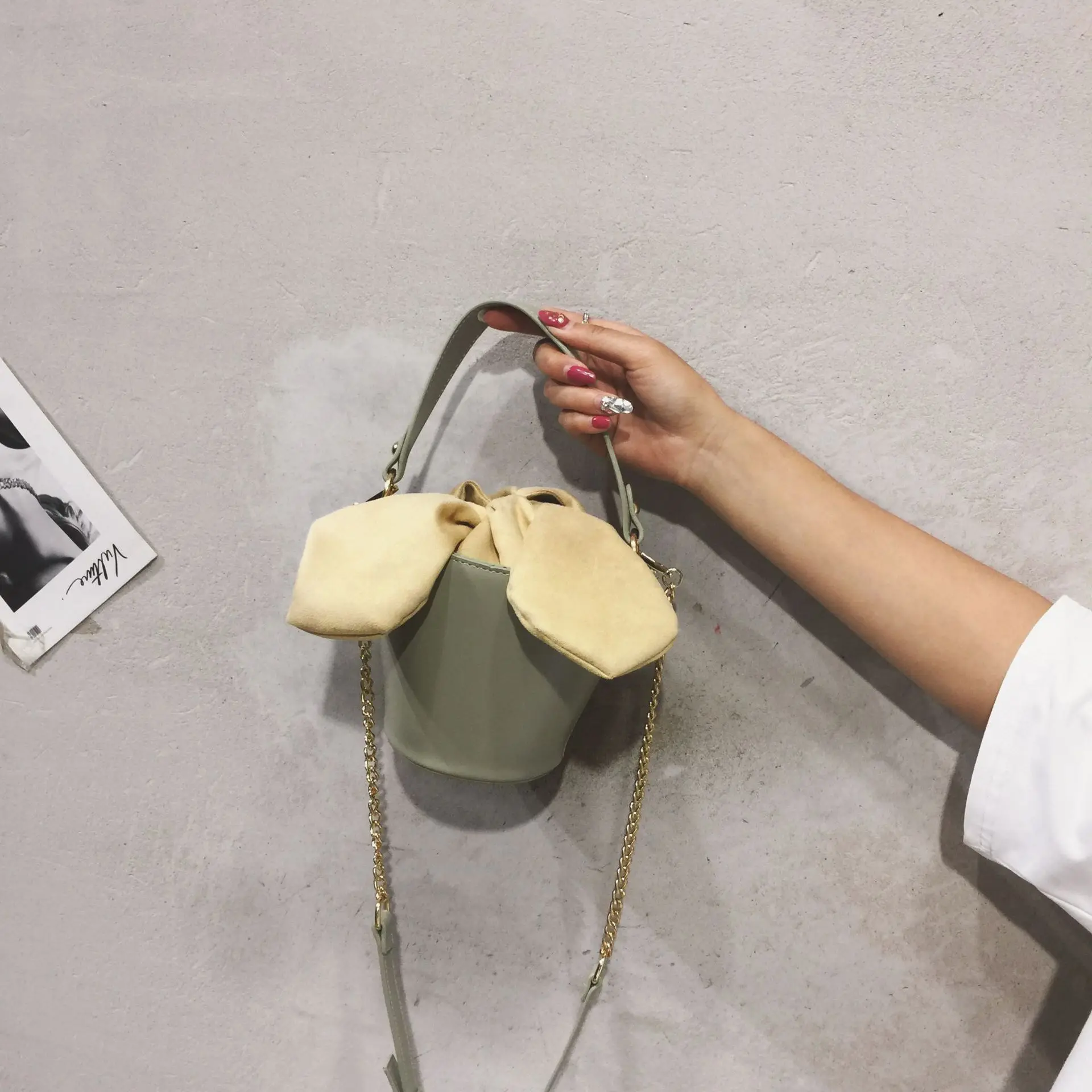 Элегантная женская маленькая прямоугольная сумка корзина 2019 модная новая