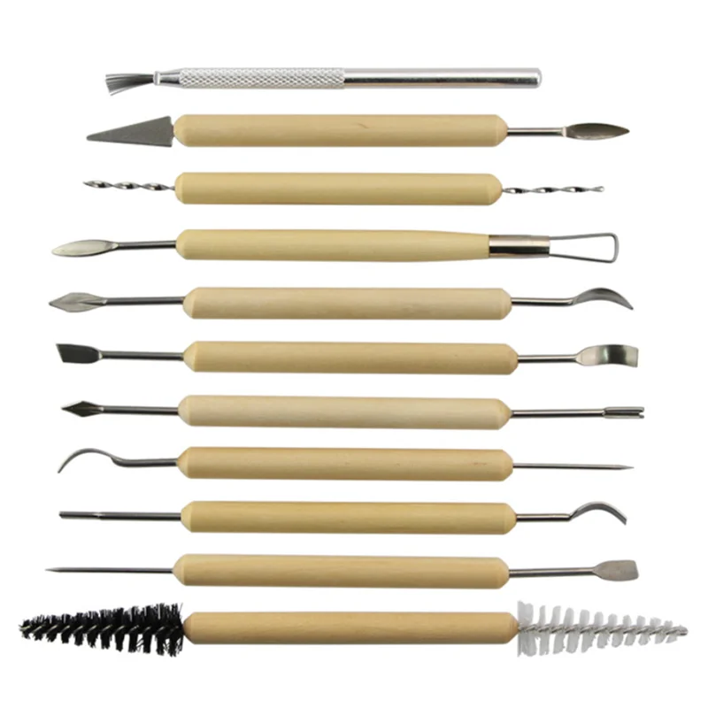 Набор для лепки идеальной глины набор из 11 предметов скульптурирования